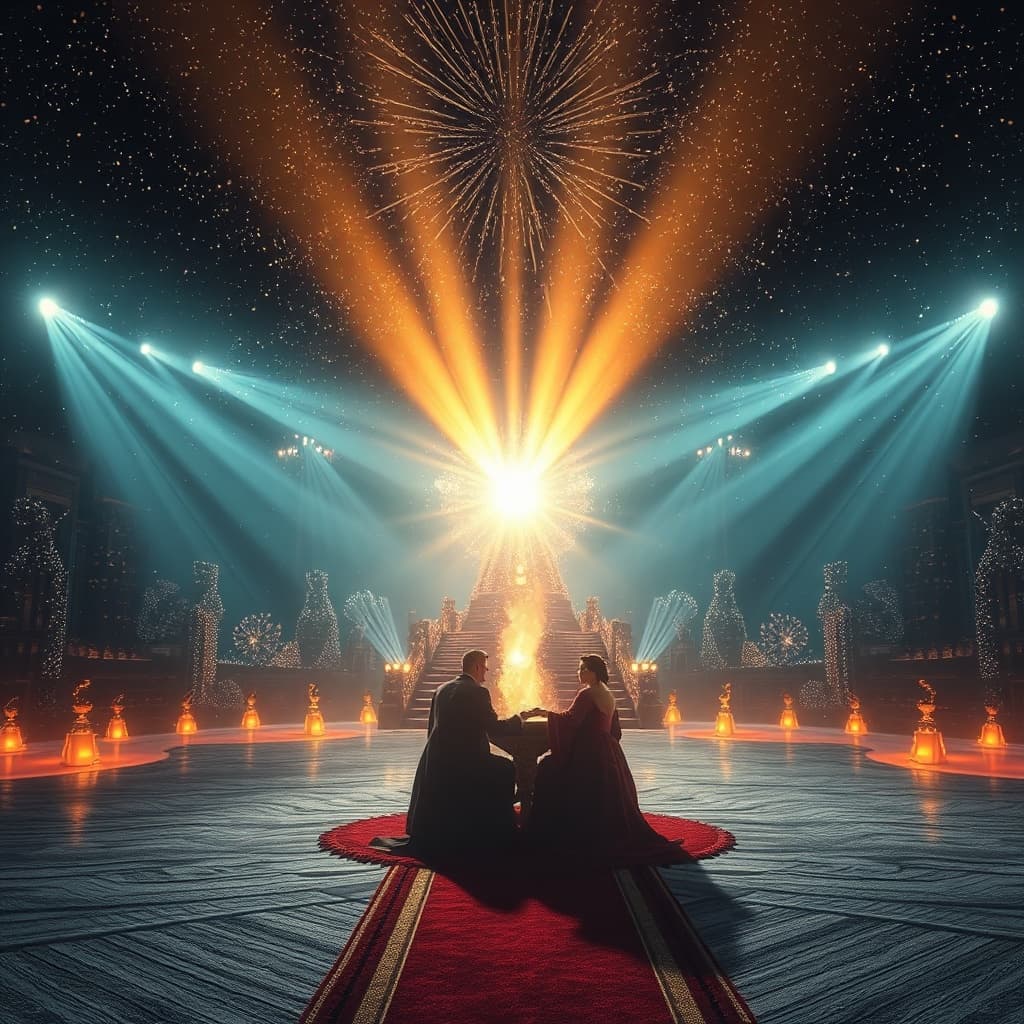 New Year themed scripture art