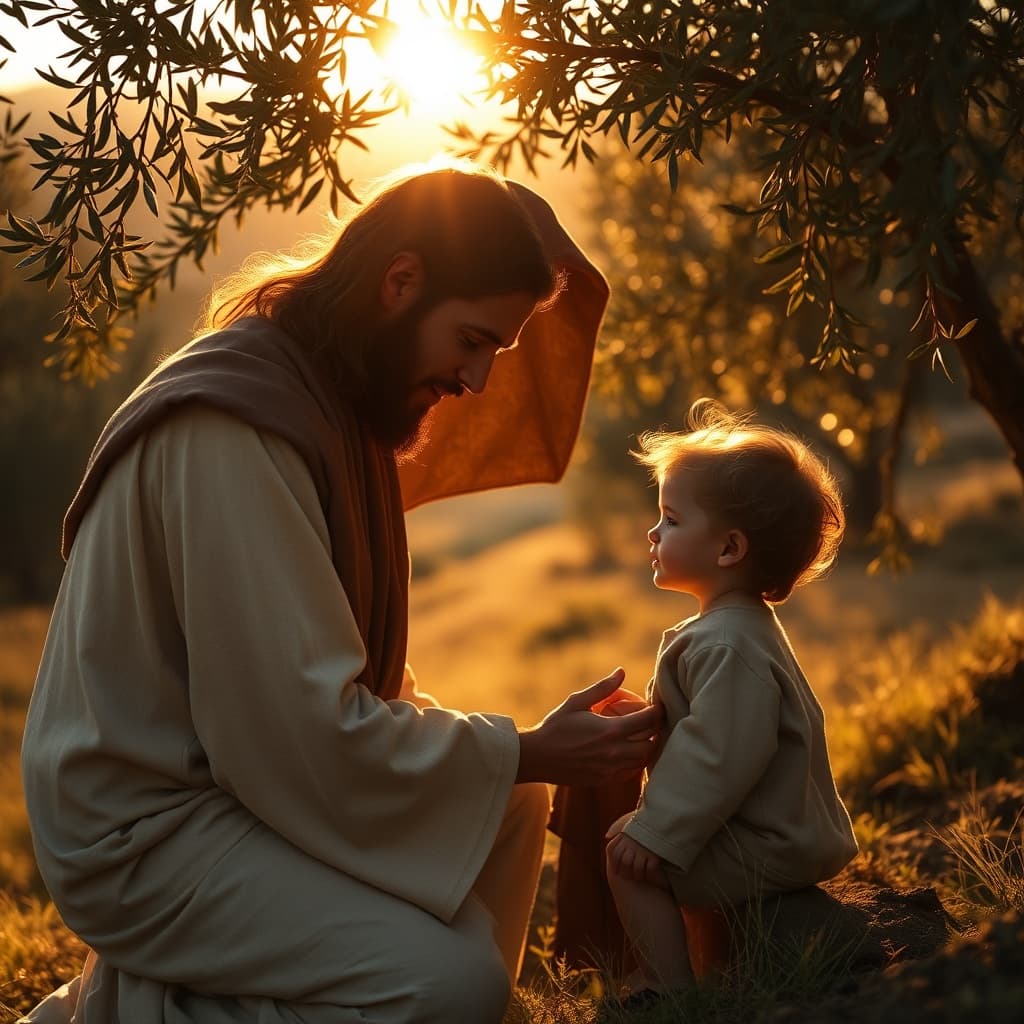 Matthew 18:3 - Bible verse artwork