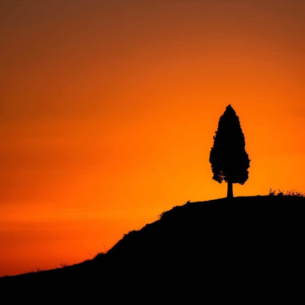 Psalm 34:18 - The Radiant Silhouette: God’s Presence in Our Solitude preview