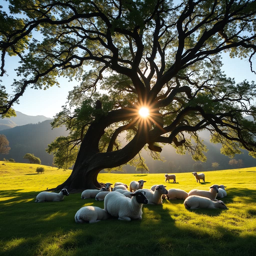 Psalms 23 - Bible verse artwork