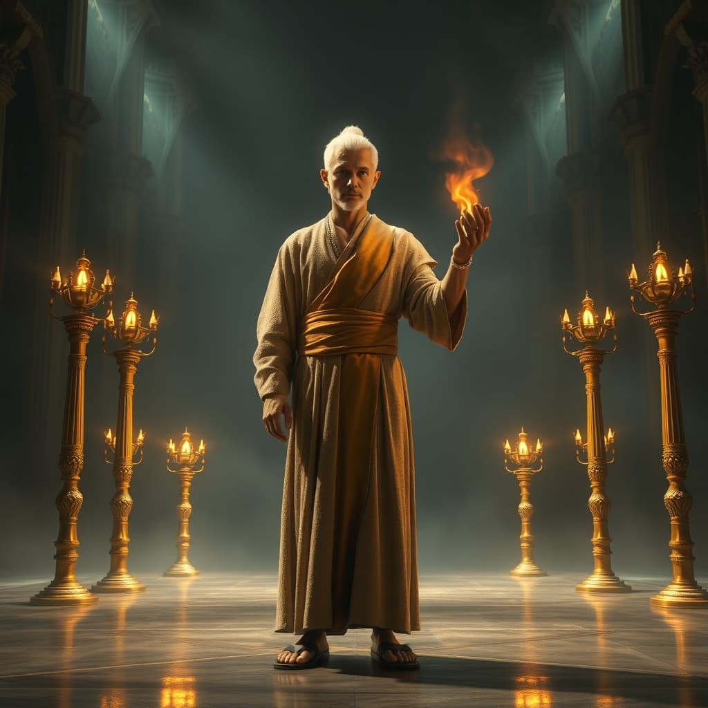 revelation 1 - Bible verse artwork