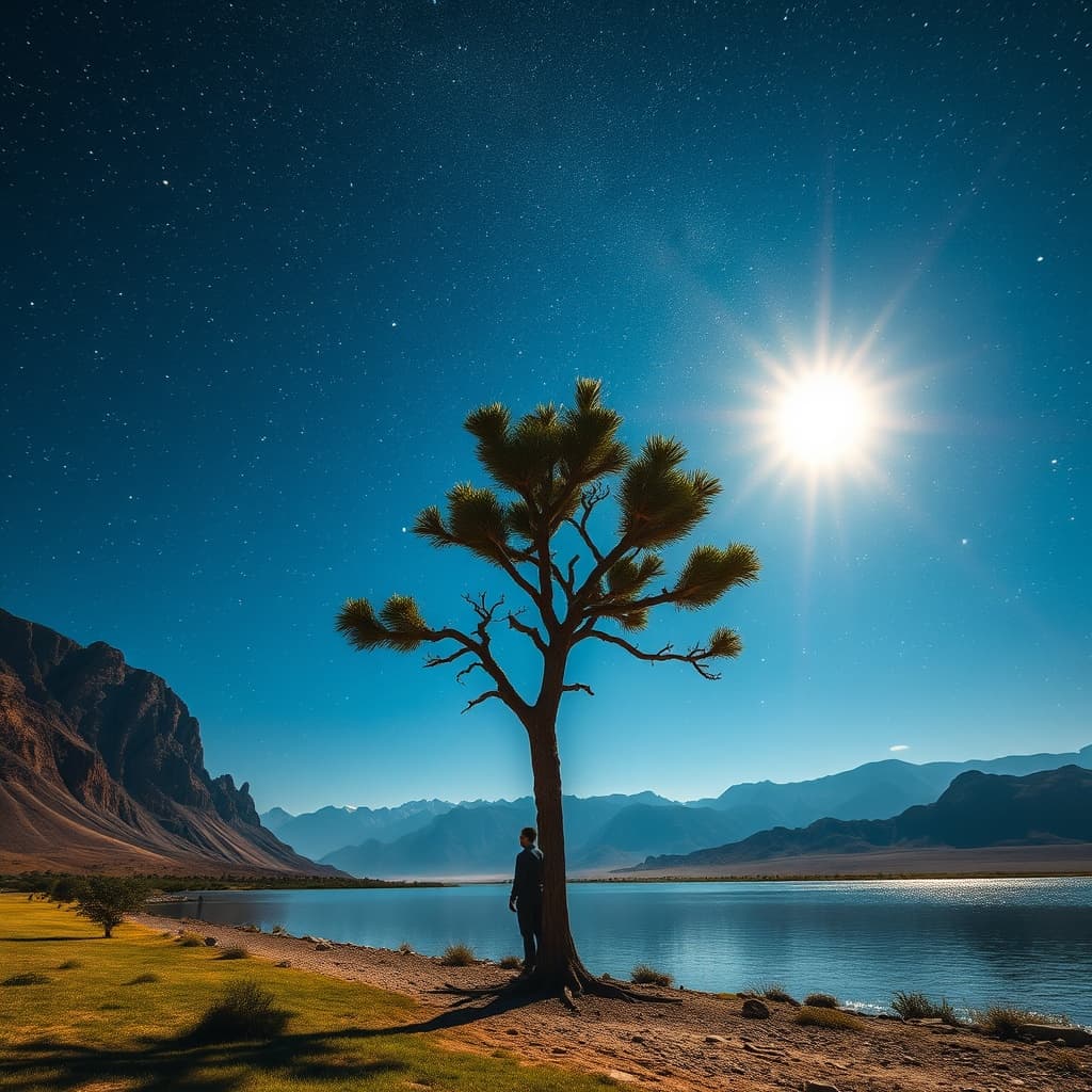 Psalm 1 - Bible verse artwork