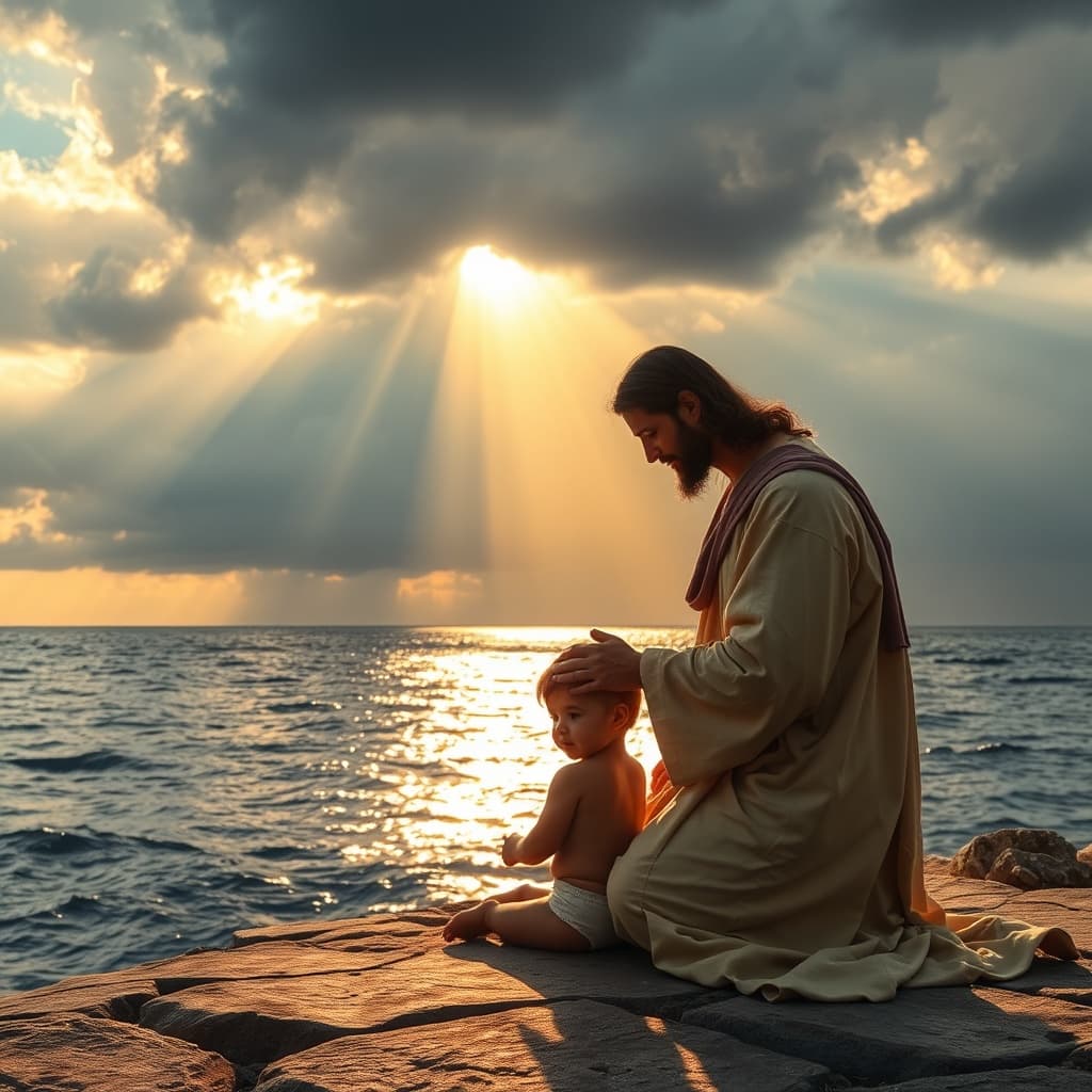 Matthew 18:3 - Bible verse artwork